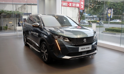 Bảng giá ô tô Peugeot tháng 3: Peugeot 5008 được ưu đãi tới 36 triệu đồng